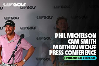 Phil, Cam & Matthew Round 1 Press Conference 